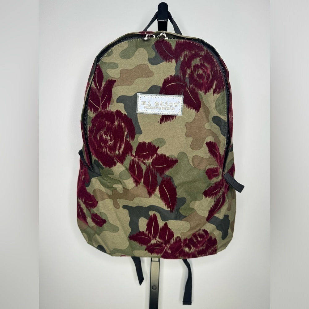 Mi Etico Embroidered Camo Backpack